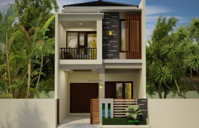 Detail Contoh Desain Rumah 2 Lantai Nomer 10