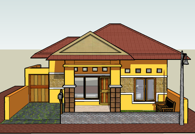 Detail Contoh Desain Rumah Sederhana Nomer 3