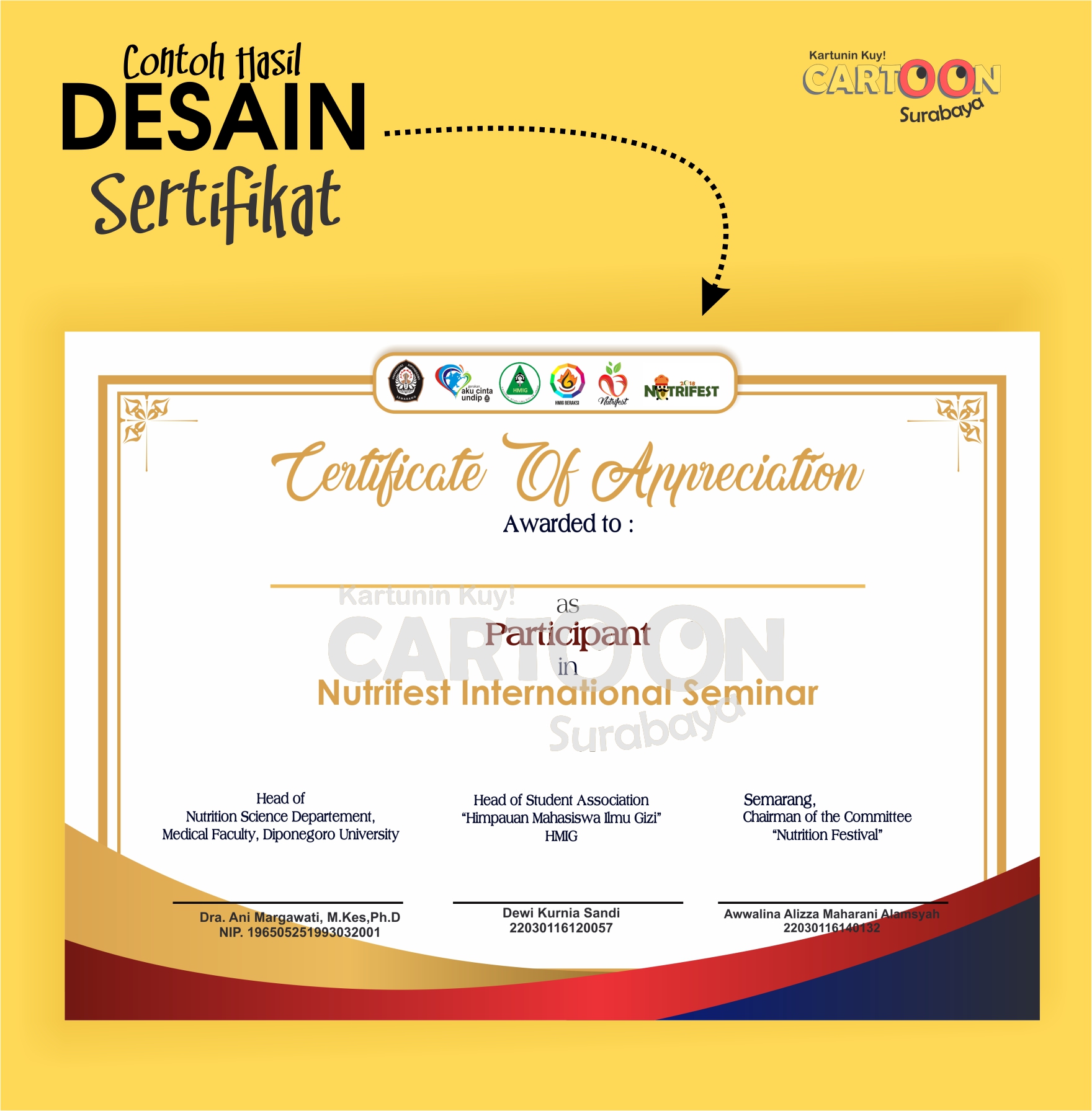 Detail Contoh Desain Sertifikat Seminar Nomer 37