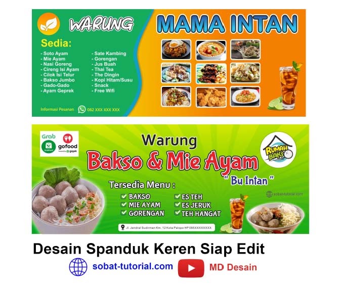 Detail Contoh Desain Spanduk Makanan Nomer 25