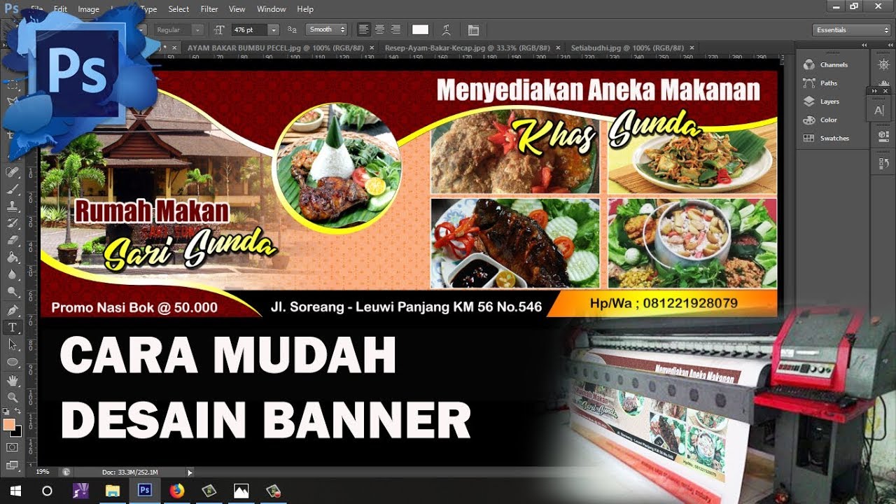 Detail Contoh Desain Spanduk Makanan Nomer 26