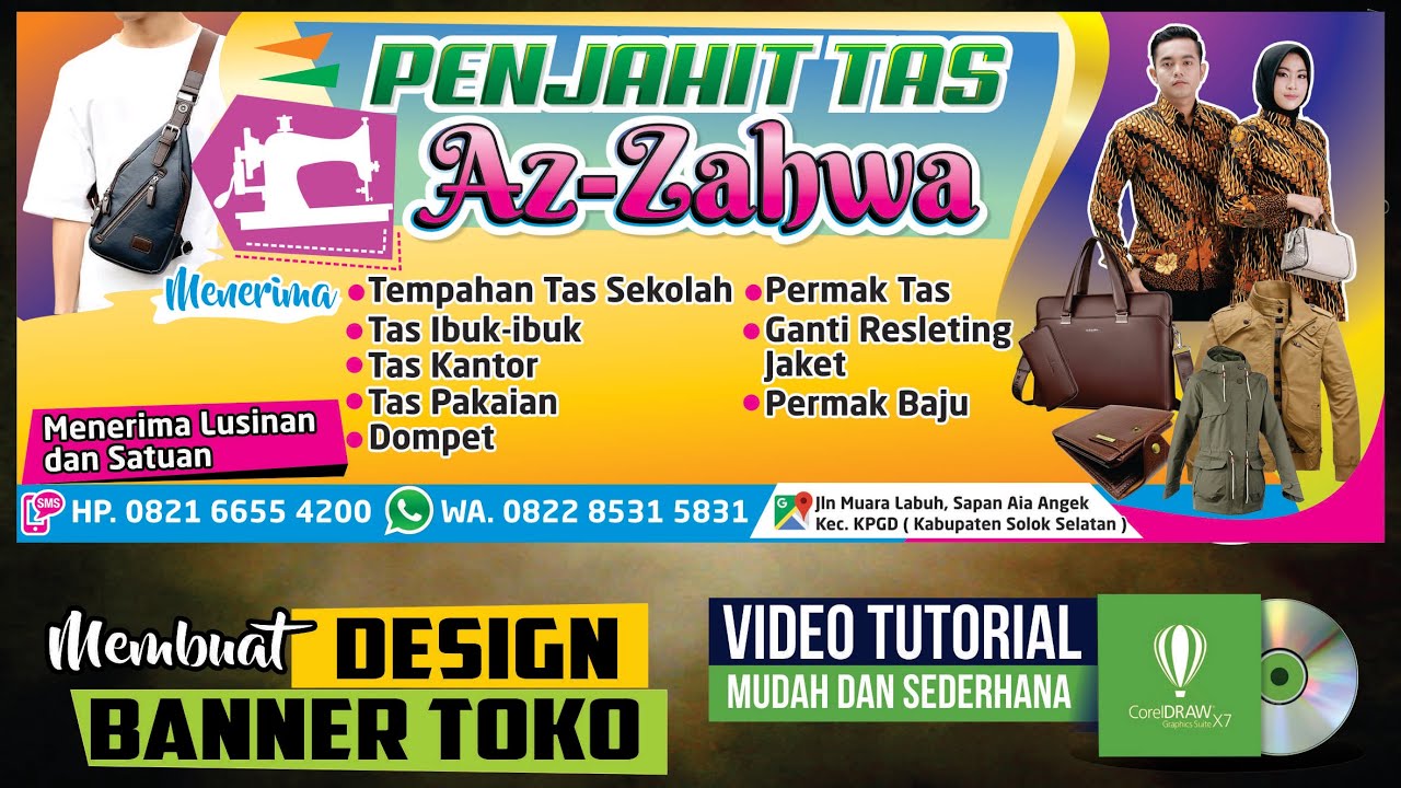 Detail Contoh Desain Spanduk Penjahit Nomer 22