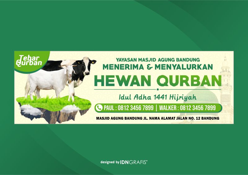 Detail Contoh Desain Spanduk Qurban Nomer 19