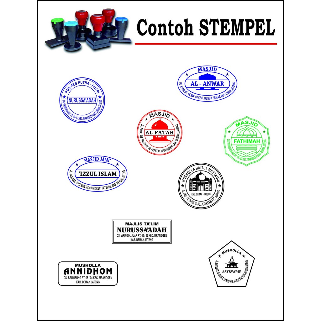 Detail Contoh Desain Stempel Kotak Nomer 11