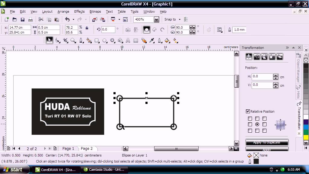 Detail Contoh Desain Stempel Kotak Nomer 50