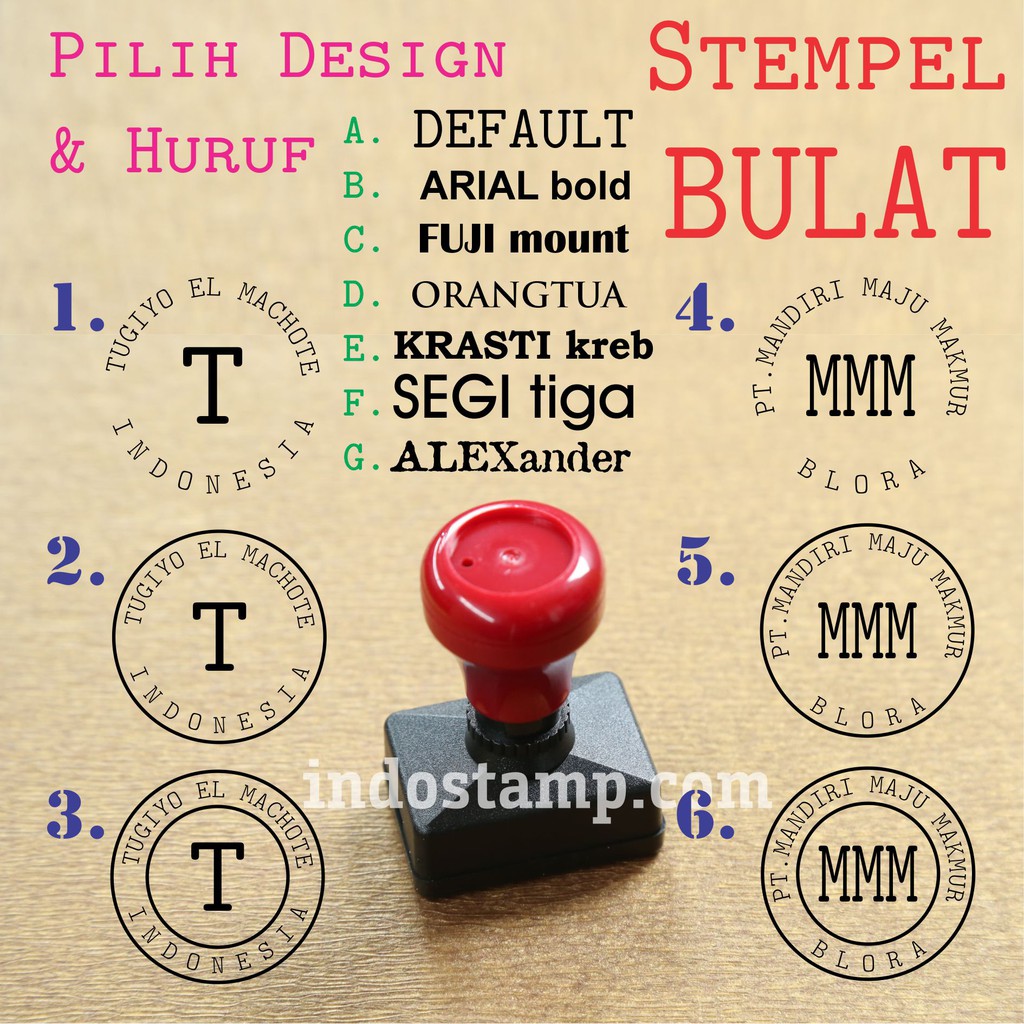 Detail Contoh Desain Stempel Perusahaan Nomer 23