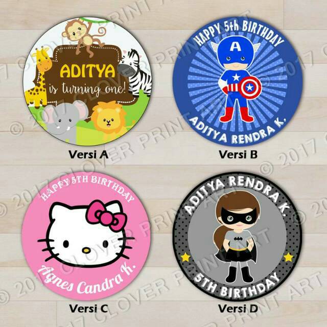 Contoh Desain Stiker Bulat - 58+ Koleksi Gambar
