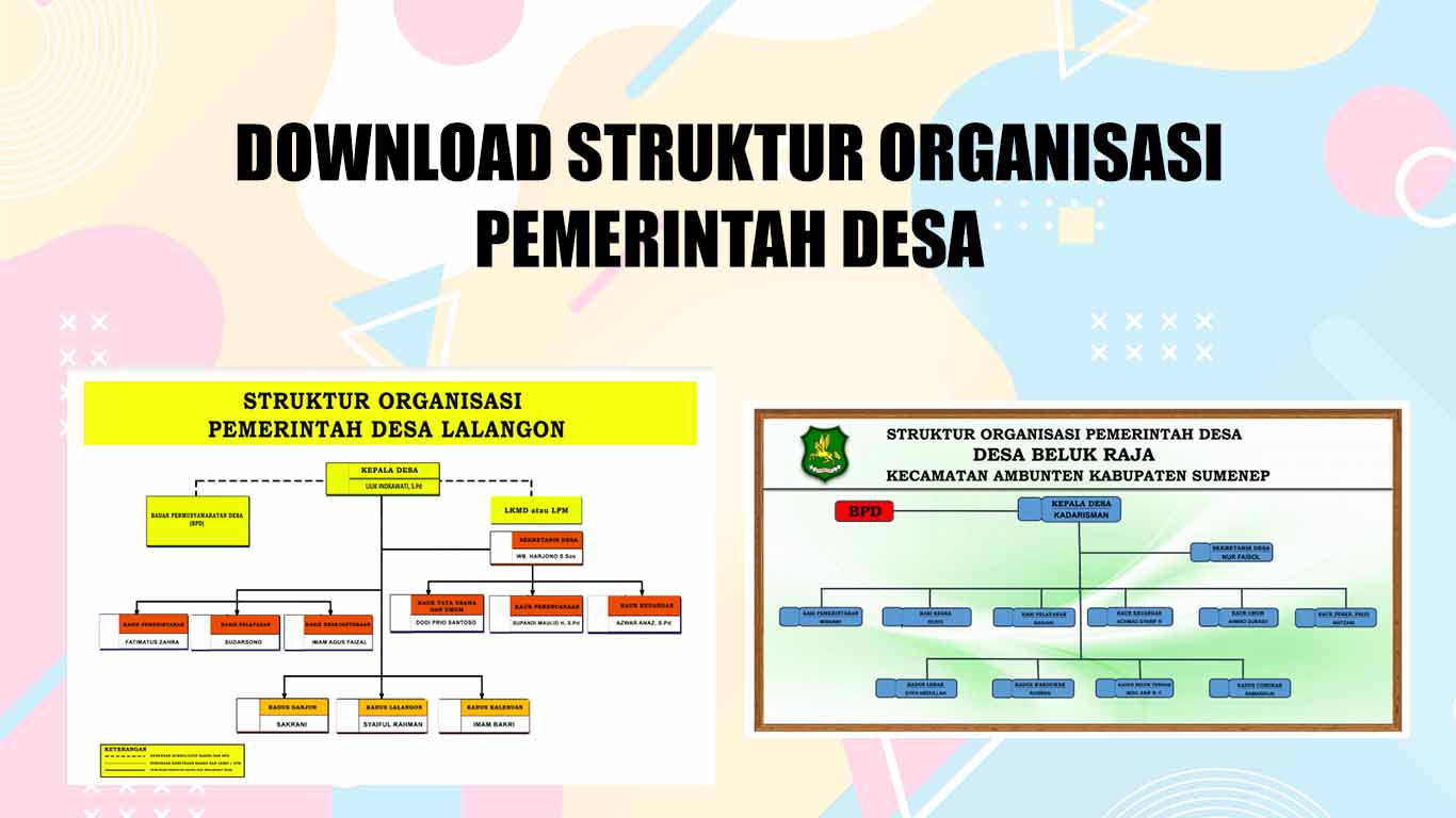 Detail Contoh Desain Struktur Organisasi Koleksi Nomer 16 3334