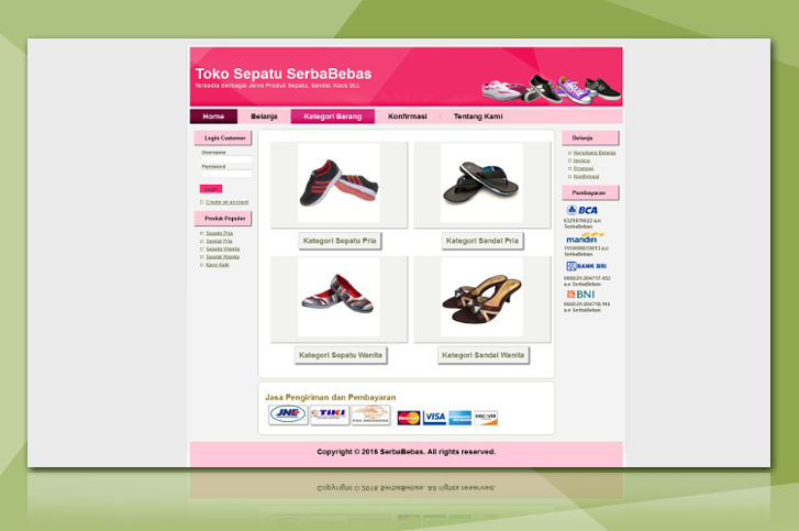 Detail Contoh Desain Web Html Keren Nomer 25