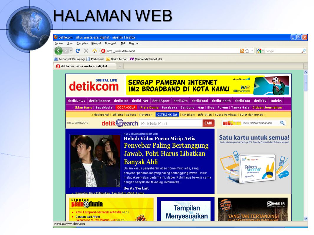 Detail Contoh Desain Web Html Keren Nomer 36