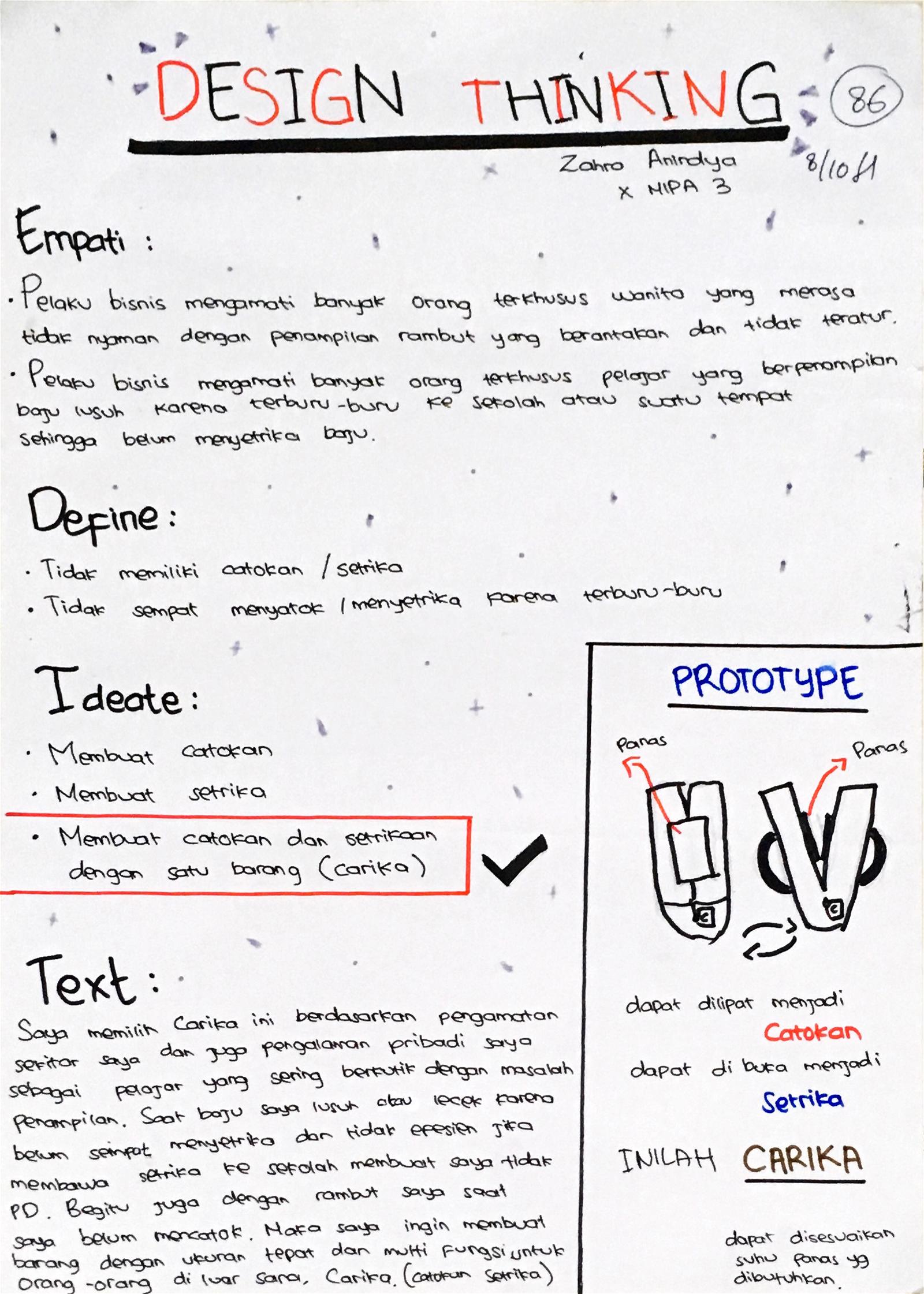 Detail Contoh Design Thinking Kerajinan Nomer 13