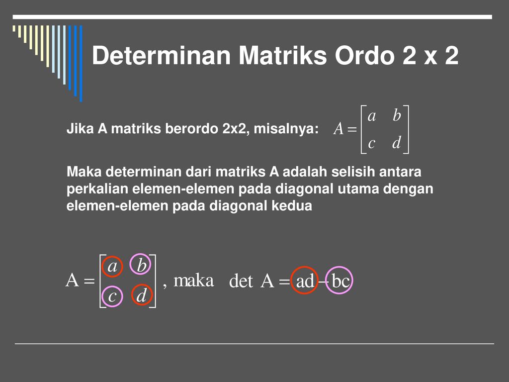Detail Contoh Determinan Matriks Nomer 47