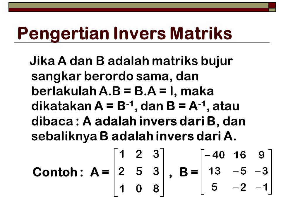 Detail Contoh Determinan Matriks Nomer 48