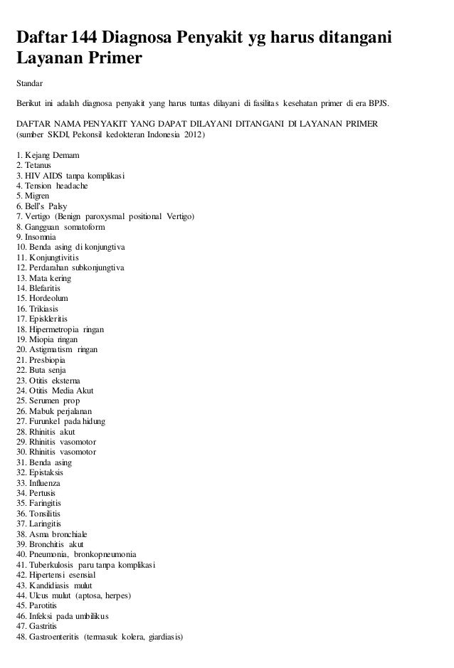 Detail Contoh Diagnosa Dokter Nomer 13