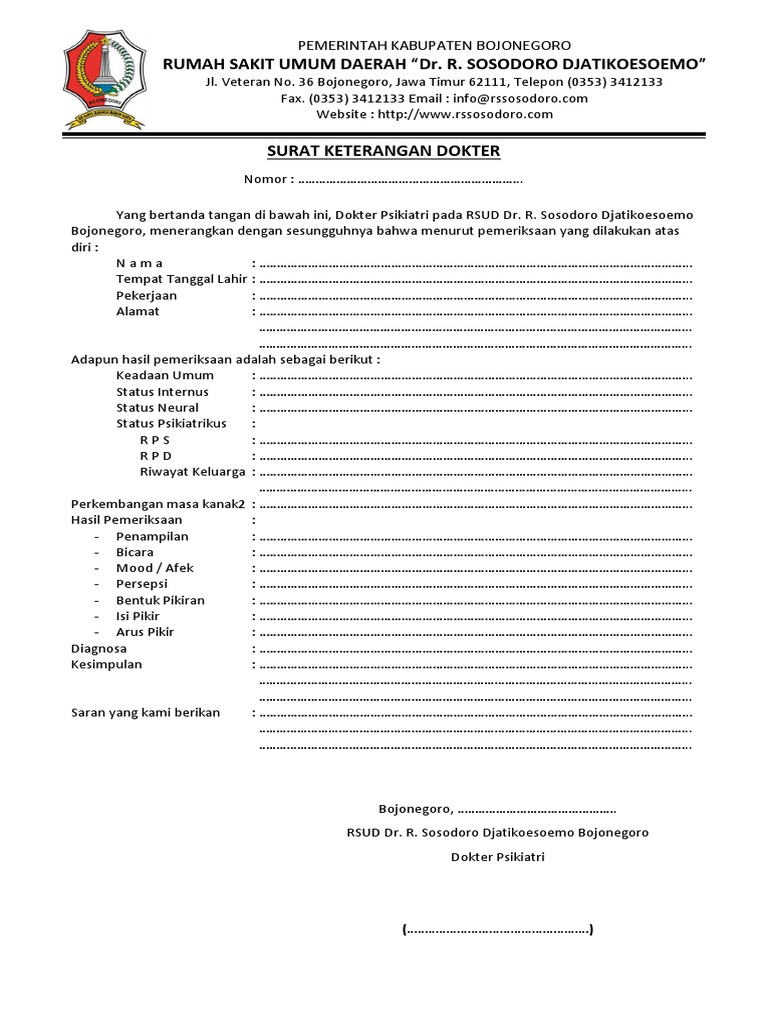 Detail Contoh Diagnosa Dokter Nomer 40