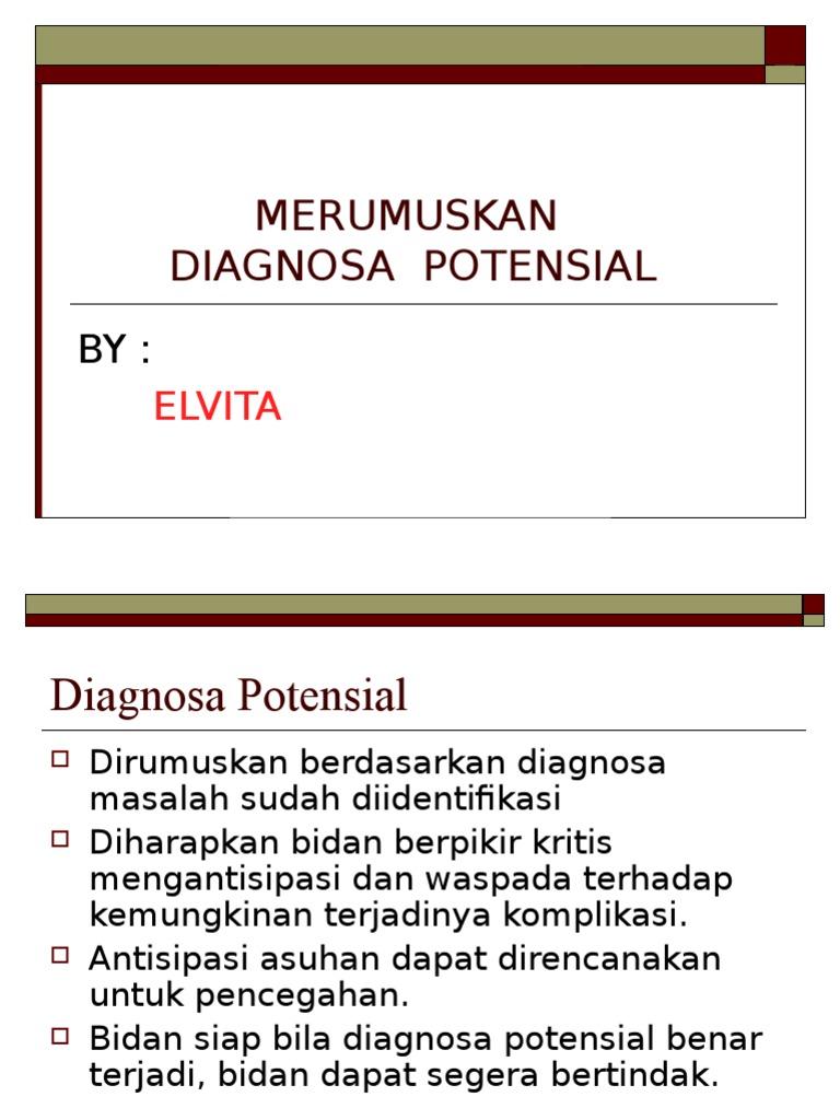 Contoh Diagnosa Potensial - KibrisPDR