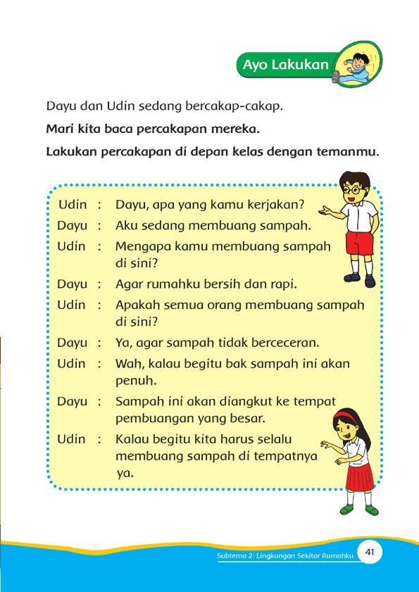 Contoh Dialog 2 Orang Tentang Kebersihan - KibrisPDR