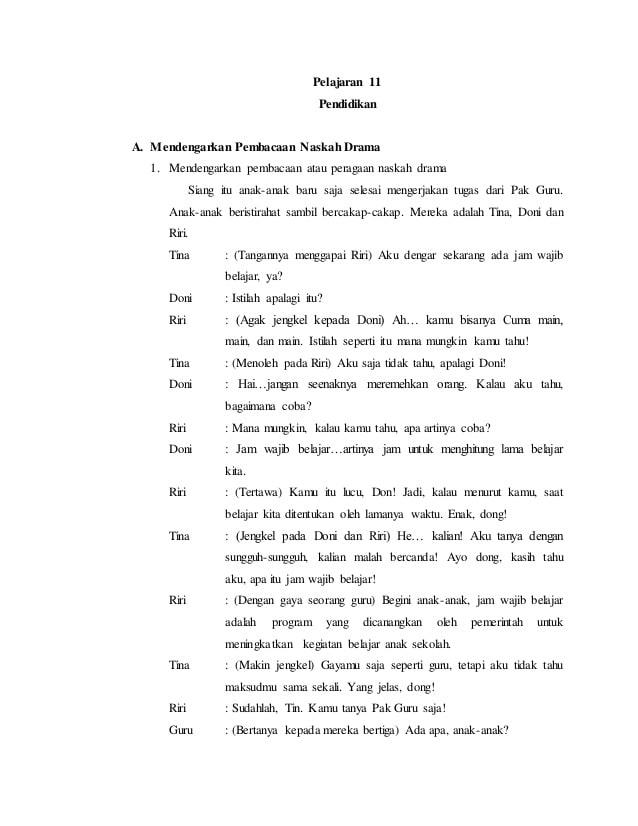 Contoh Dialog 2 Orang Tentang Kebersihan