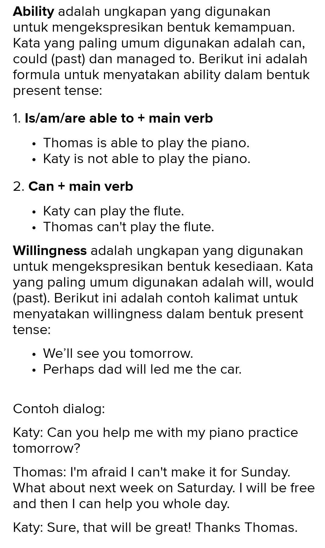 Detail Contoh Dialog Ability And Willingness Nomer 34