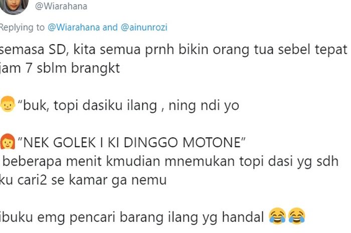 Detail Contoh Dialog Anak Dan Orang Tua Nomer 24