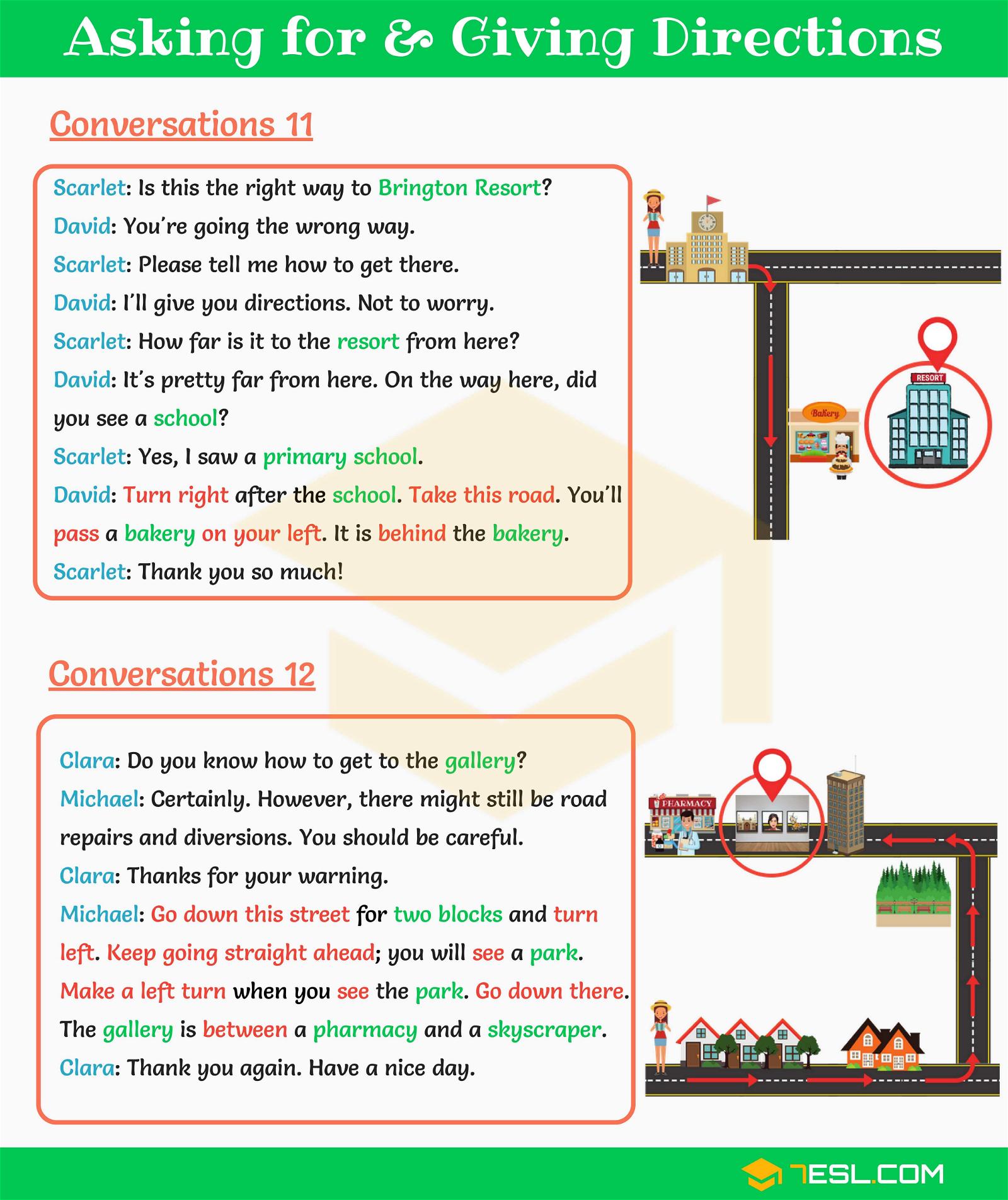 Detail Contoh Dialog Asking And Giving Direction Singkat Nomer 10