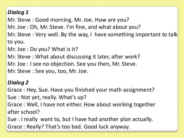 Detail Contoh Dialog Greeting And Leave Taking Nomer 8