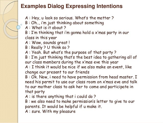 Detail Contoh Dialog Intention Nomer 8