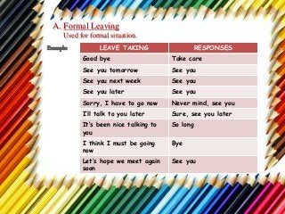 Detail Contoh Dialog Leave Taking Nomer 32