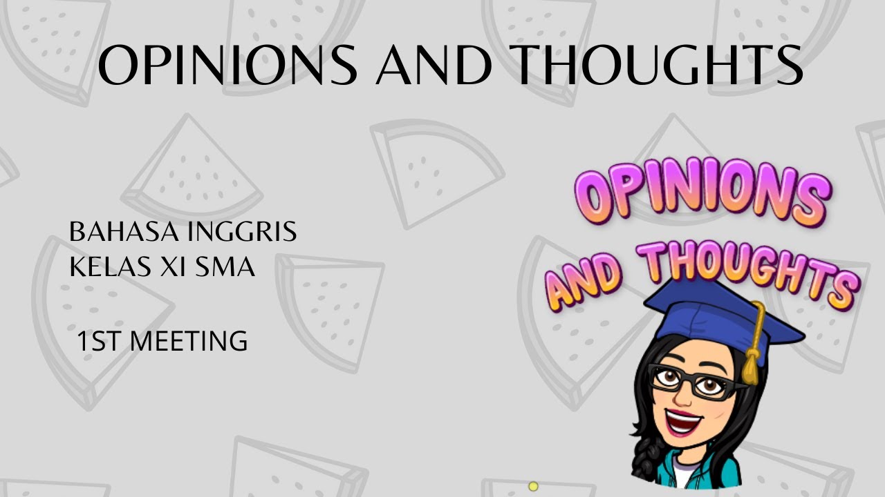 Detail Contoh Dialog Opinion And Thought Nomer 35