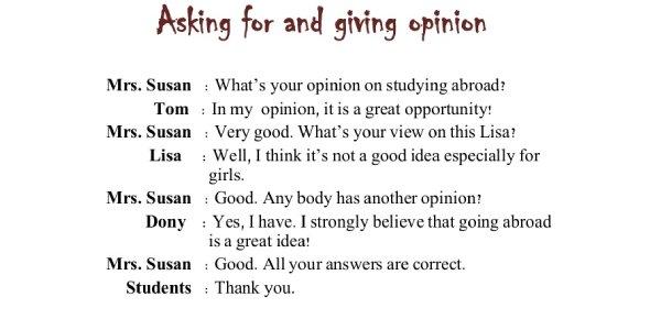Detail Contoh Dialog Opinion And Thought Nomer 8