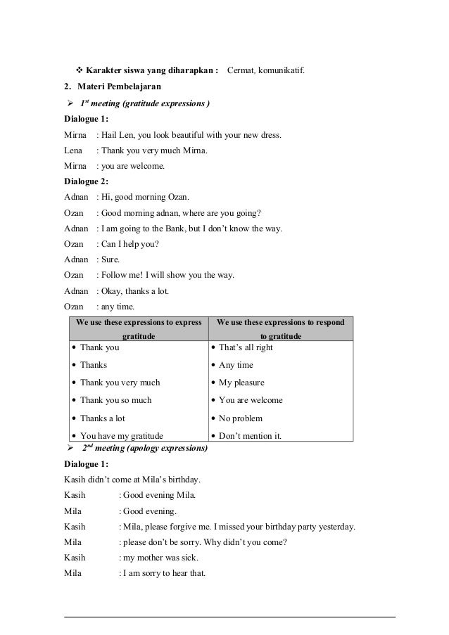 Detail Contoh Dialog Showing Appreciation Nomer 35