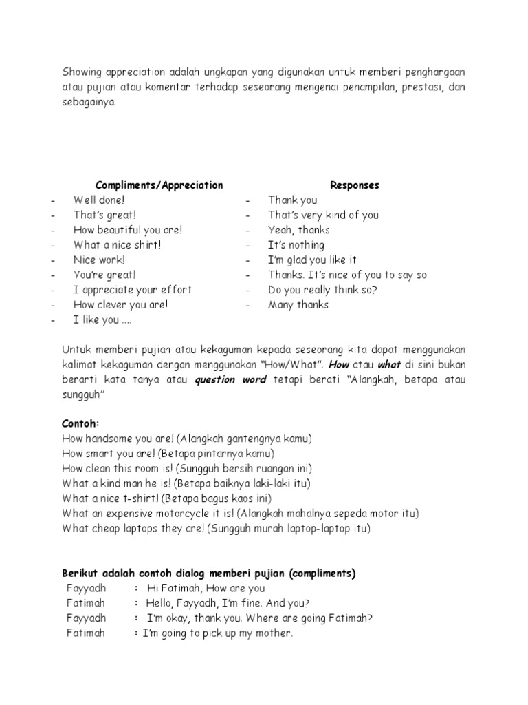 Detail Contoh Dialog Showing Appreciation Nomer 49
