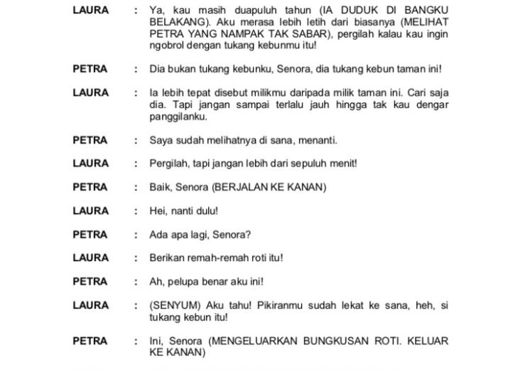 Detail Contoh Dialog Singkat Nomer 4