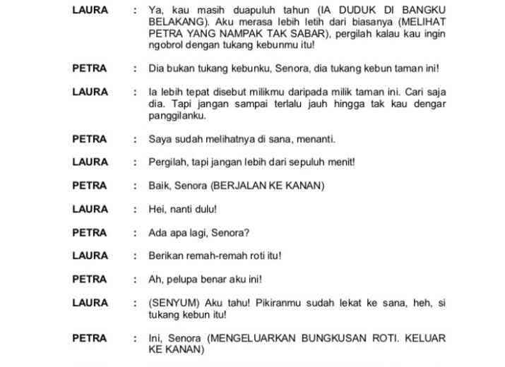 Detail Contoh Dialog Yang Benar Nomer 4