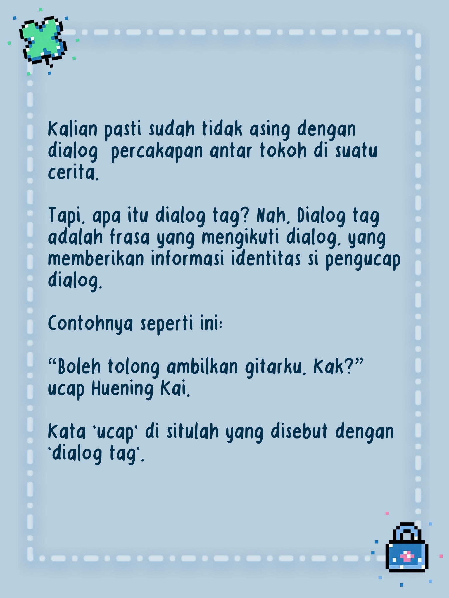 Detail Contoh Dialog Yang Benar Nomer 7