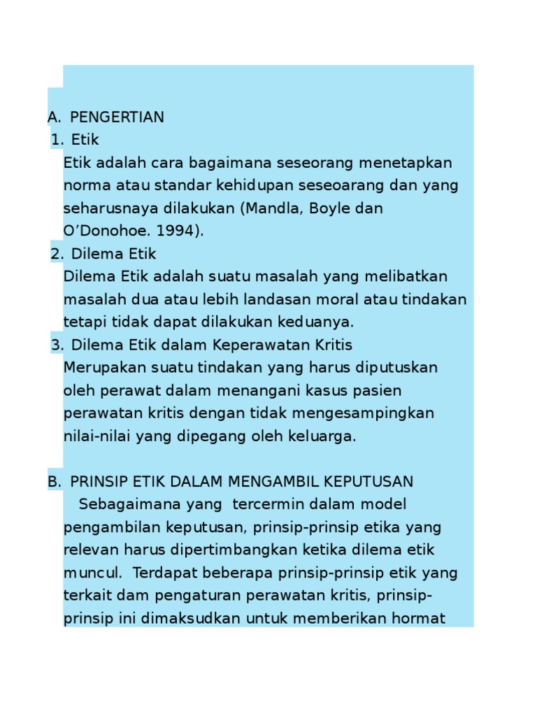 Detail Contoh Dilema Etika Nomer 26