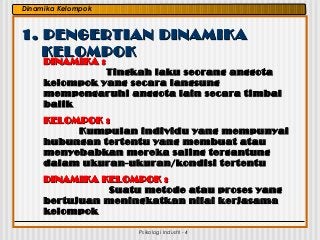 Detail Contoh Dinamika Kelompok Nomer 20