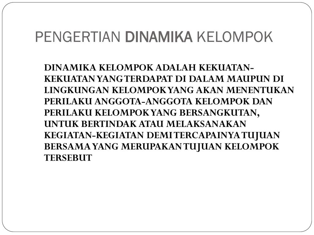 Detail Contoh Dinamika Kelompok Nomer 9