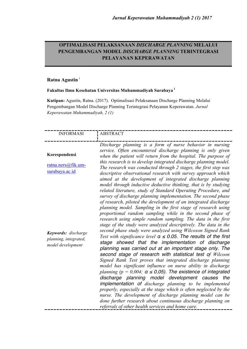 Detail Contoh Discharge Planning Nomer 35