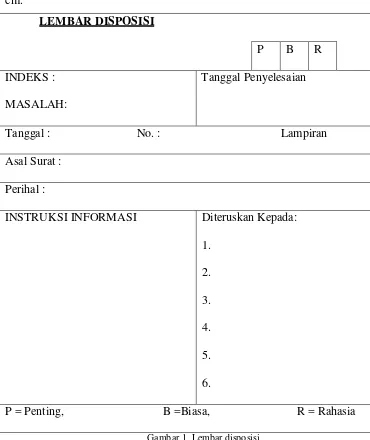 Detail Contoh Disposisi Surat Masuk Nomer 43