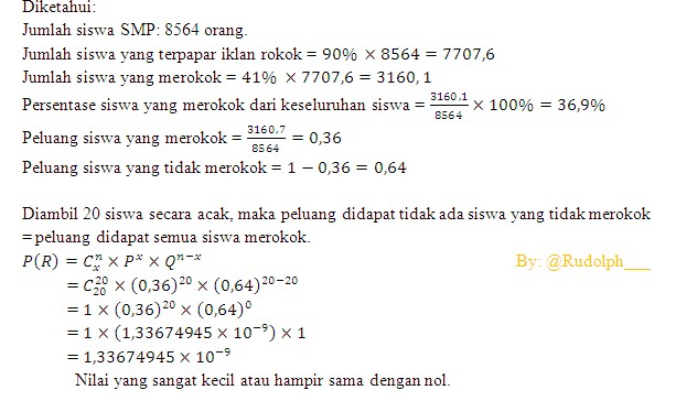 Detail Contoh Distribusi Binomial Nomer 3