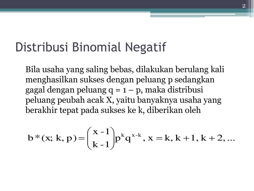 Detail Contoh Distribusi Binomial Nomer 25