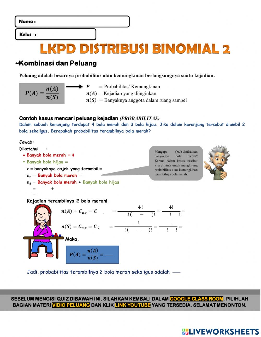 Detail Contoh Distribusi Binomial Nomer 26