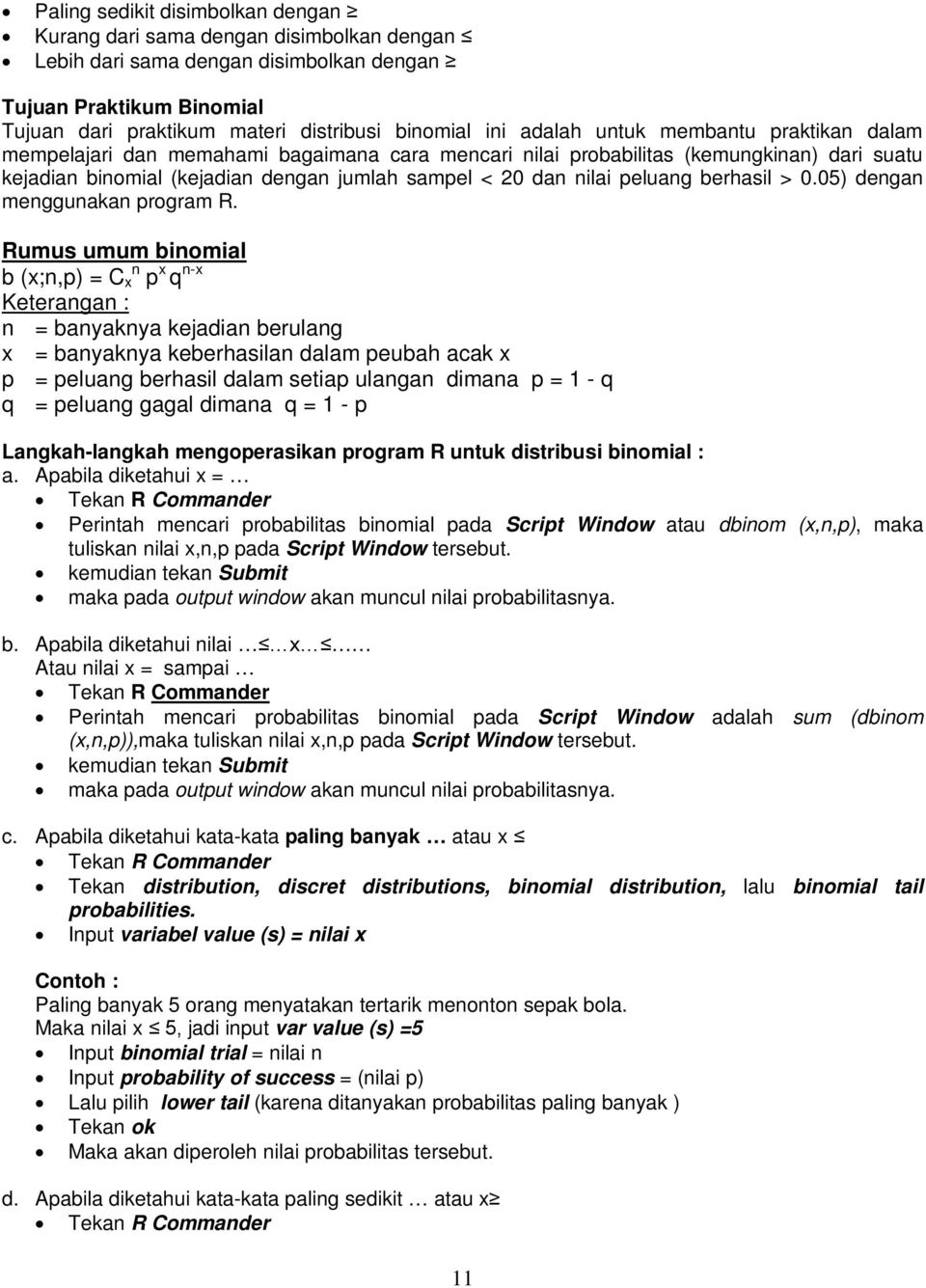 Detail Contoh Distribusi Binomial Nomer 48