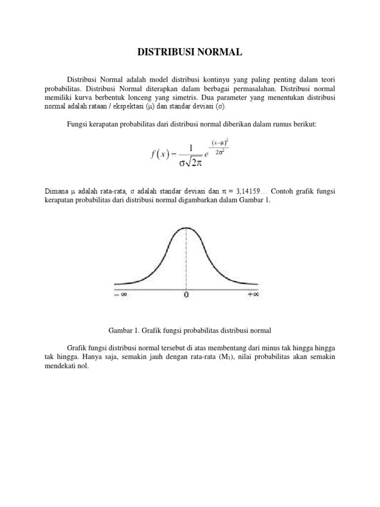 Detail Contoh Distribusi Normal Nomer 6
