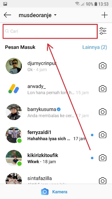 Detail Contoh Dm Di Instagram Nomer 4