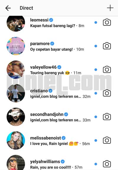 Detail Contoh Dm Di Instagram Nomer 51