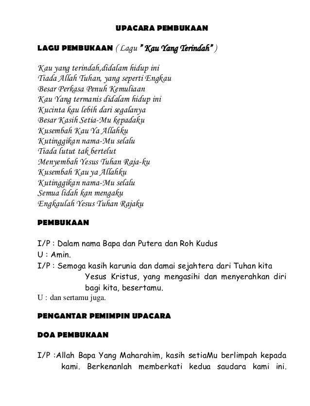 Contoh Doa Pembukaan Ibadah 55 Koleksi Gambar 