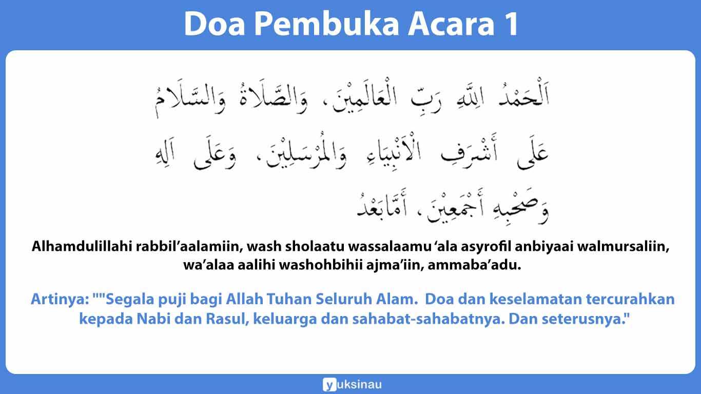 Detail Contoh Doa Pembukaan Ibadah Koleksi Nomer 43