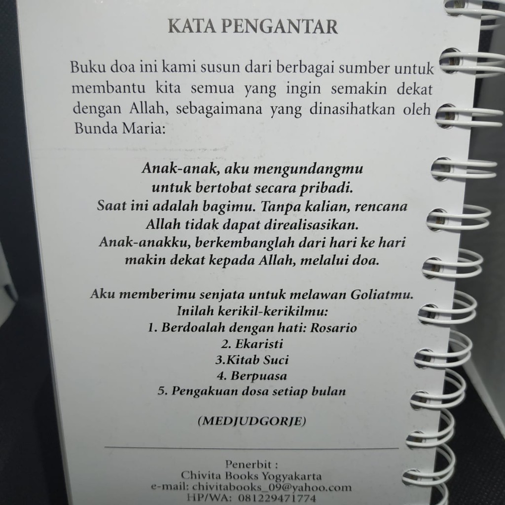 Detail Contoh Doa Permohonan Nomer 6